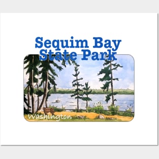 Sequim Bay State Park, Washington Posters and Art